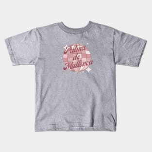 Palma de Mallorca España Spain Retro Vintage party Kids T-Shirt